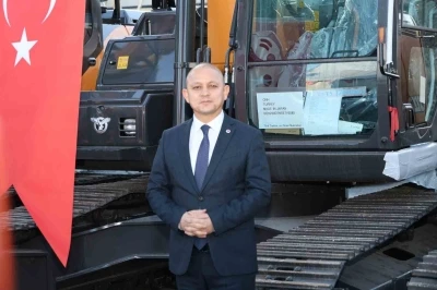 TBB&rsquo;den Kırıkkale Belediyesi&rsquo;ne 8 milyon liralık ekskavat&ouml;r hibesi