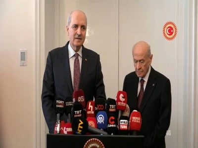 TBMM Başkanı Kurtulmuş, Bah&ccedil;eli'yi ziyaret etti