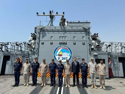 TCG Kemalreis fırkateyni Cidde'de
