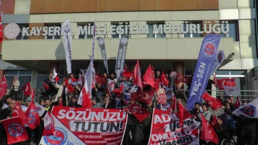 TE&Ccedil;-SEN eğitim &ccedil;alışanlarının taleplerini sıraladı
