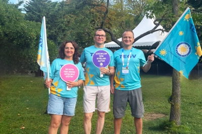 TEGV&rsquo;li Y&uuml;z&uuml;c&uuml;ler Boğaz&rsquo;da &Ccedil;ocuklar İ&ccedil;in Kula&ccedil; Attı