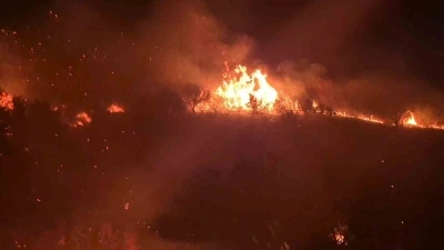 Tekirdağ&rsquo;da geniş alana yayılan yangın kontrol altına alındı