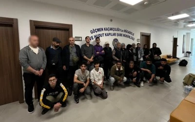 Tekirdağ'da İran, Afganistan ve Bangladeşli ka&ccedil;ak g&ouml;&ccedil;menler yakalandı