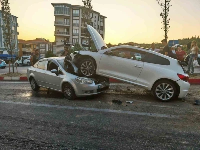 Tekirdağ&rsquo;da trafik kazası: 5 yaralı