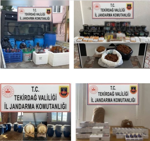 Tekirdağ&rsquo;da &rsquo;T&uuml;rkiye Duman Uygulaması&rsquo;nda 13 kişi yakalandı
