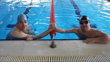 Tekirdağ'da "&ouml;zel &ccedil;ocuklar" madalya i&ccedil;in kula&ccedil; attı