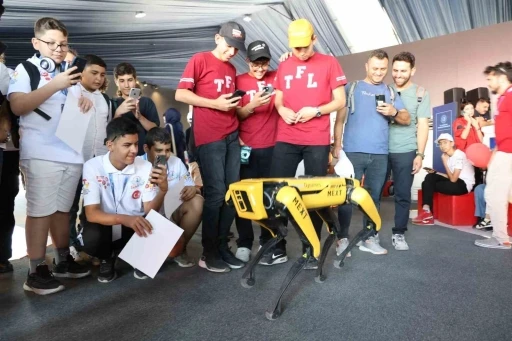 TEKNOFEST&rsquo;te &rsquo;Robot Mext&rsquo; i&ccedil;in sevgi yarışı
