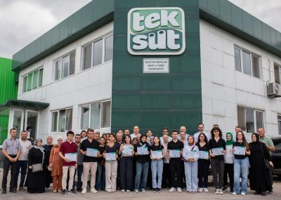 Teks&uuml;t, G&ouml;nen'in başarılı gen&ccedil;lerini ağırladı