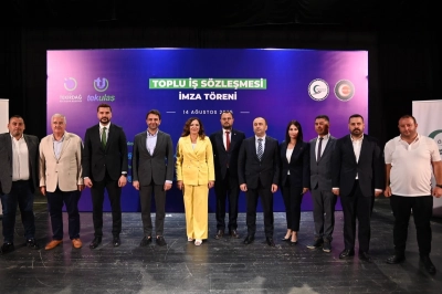 TEKULAŞ VE &Ouml;z Taşıma İş Sendikası Arasında Toplu İş S&ouml;zleşmesi İmzalandı