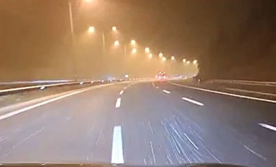 S&uuml;r&uuml;c&uuml;ler dikkat! TEM Bolu ge&ccedil;işinde tipi kar yağışı var