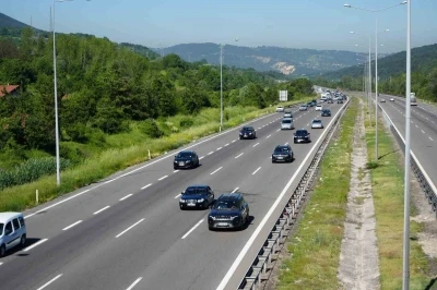 TEM Otoyolu&rsquo;nda bayram yoğunluğu