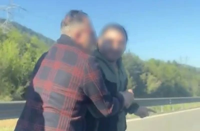 TEM Otoyolu'nda maganda dehşeti