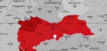 Erzincan Tercan&rsquo;da 10 dakika aralıkla 2 deprem meydana geldi