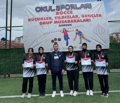 Tercanlı Kız Bocce takımı T&uuml;rkiye finallerinde
