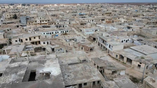 Ter&ouml;r &ouml;rg&uuml;t&uuml; PKK/YPG&rsquo;den temizlenen Tel Rıfat&rsquo;ta sessizlik hakim
