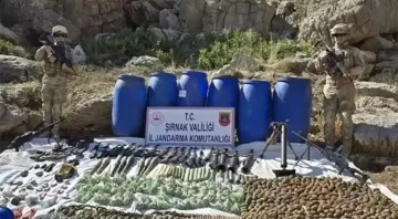 Ter&ouml;r &ouml;rg&uuml;t&uuml;ne ait m&uuml;himmat deposu imha edildi