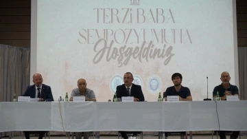 &ldquo;Terzibaba G&uuml;n&uuml;&rdquo; kapsamında ilk sempozyum ger&ccedil;ekleştirildi
