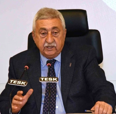 TESK Başkanı Paland&ouml;ken: "Sosyal g&uuml;venlik, en temel haklardan biridir"
