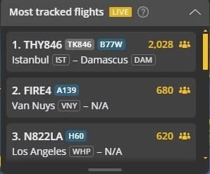 THY&rsquo;nin 13 yıl sonra başlattığı Suriye seferi en &ccedil;ok takip edilen u&ccedil;uş oldu
