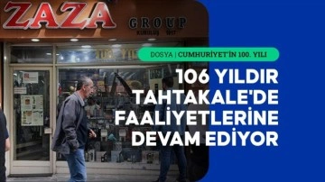 Ticaretin kalbi Tahtakale'de "Cumhuriyet ile b&uuml;y&uuml;yen" &ccedil;ınar: Zaza Grup