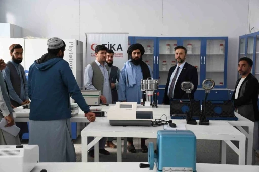 TİKA, Afganistan&rsquo;da ziraat laboratuvarı kurdu