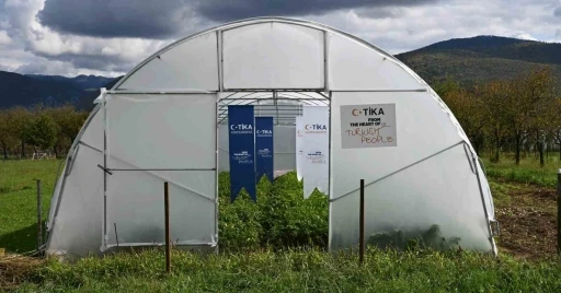 TİKA&rsquo;dan Karadağ&rsquo;da sera &uuml;retimine destek
