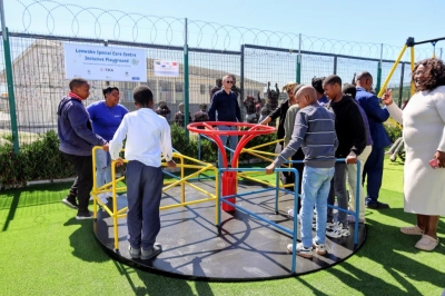 TİKA G&uuml;ney Afrika&rsquo;da &Ouml;zel &Ccedil;ocukların Yanında Olmaya Devam Ediyor