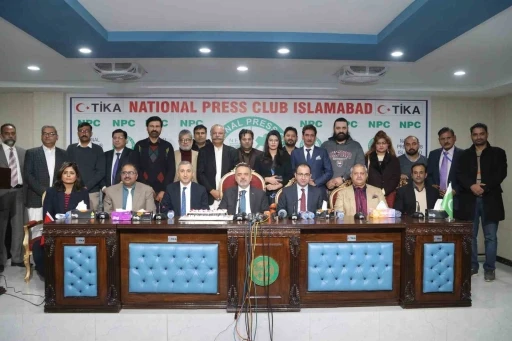 TİKA, Pakistan&rsquo;da Ulusal Basın Kul&uuml;b&uuml; konferans salonunu yeniledi
