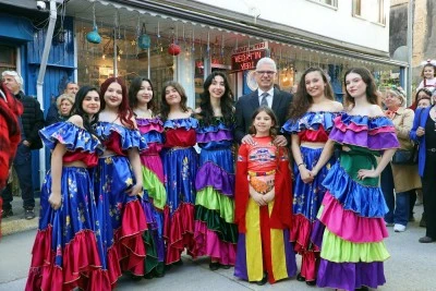 Tirilye'de rengarenk Hıdırellez kutlaması