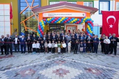 TOBB Başkanı Hisarcıklıoğlu, Bursa&rsquo;da anaokulu a&ccedil;ılışına katıldı