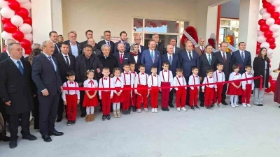 TOBB Buldan Anaokulu Hisarcıklıoğlu tarafından hizmete a&ccedil;ıldı