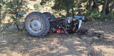 Tokat&rsquo;ta trakt&ouml;r takla attı: 1 &ouml;l&uuml;