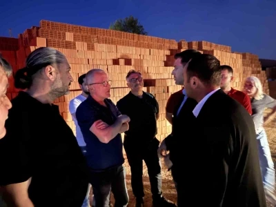 Tokat&rsquo;ta tuğla fabrikasındaki yangın kontrol altına alındı