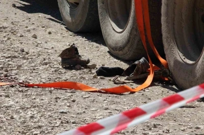 Tonlarca tomruk &uuml;zerine devrildi, hastanede hayatını kaybetti
