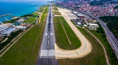 Trabzon Havalimanı u&ccedil;uş trafiğine kapatıldı