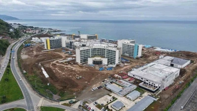 Trabzon Şehir Hastanesi inşaatının y&uuml;zde 75&rsquo;i tamamlandı
