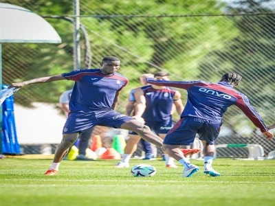 Trabzonspor, KuPS ma&ccedil;ı hazırlıklarına ara vermeden başladı