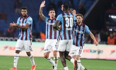 Trabzonspor ve Gaziantep FK 1- 1 berabere kaldı