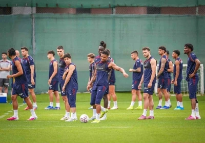 Trabzonspor, yeni sezon hazırlıklarını s&uuml;rd&uuml;r&uuml;yor