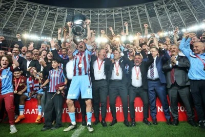 Trabzonspor, Ziraat T&uuml;rkiye Kupası'na kavuştu