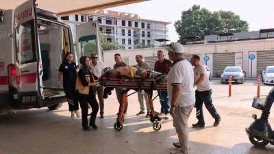  Trakt&ouml;r 50 metrelik u&ccedil;uruma yuvarlandı