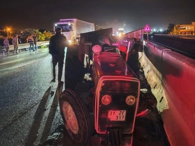 Trakt&ouml;r s&uuml;r&uuml;c&uuml;s&uuml; feci şekilde can verdi
