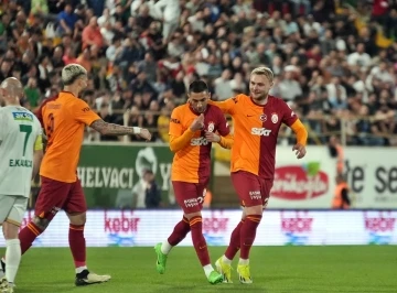 Trendyol S&uuml;per Lig: Alanyaspor: 0 - Galatasaray: 4 (Ma&ccedil; sonucu)
