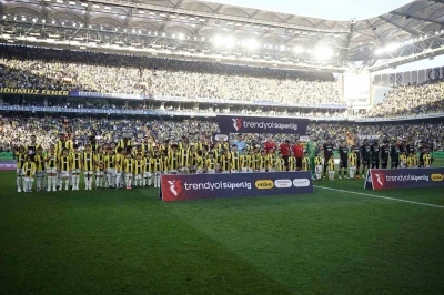 Trendyol S&uuml;per Lig: Fenerbah&ccedil;e: 0 - Beşiktaş: 0 (Ma&ccedil; devam ediyor)

