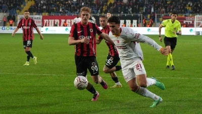 Trendyol S&uuml;per Lig: Gen&ccedil;lerbirliği: 0 - Galatasaray: 1 (Ma&ccedil; sonucu)