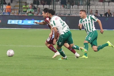 Trendyol S&uuml;per Lig: Konyaspor: 1 - Trabzonspor: 0 (Ma&ccedil; devam ediyor)