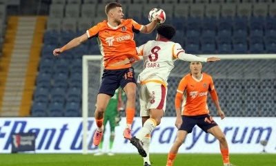 Trendyol S&uuml;per Lig: RAMS Başakşehir: 0 - Galatasaray: 1 (İlk yarı)