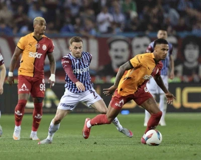 Trendyol S&uuml;per Lig: Trabzonspor: 0 - Galatasaray: 2 (Ma&ccedil; sonucu)
