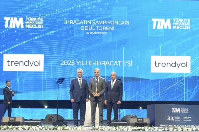 Trendyol, &Uuml;st &Uuml;ste &Uuml;&ccedil;&uuml;nc&uuml; Kez T&uuml;rkiye&rsquo;nin e-ihracat Şampiyonu