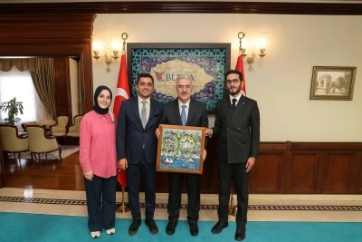 TRESGED'ten Bursa Valisi Ayyıldız'a ziyaret